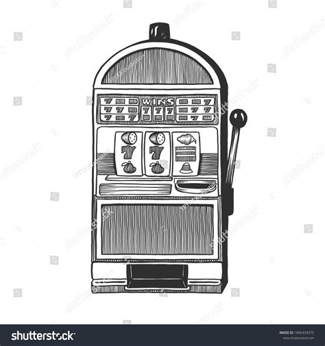 Slot Machine Tattoo Drawing