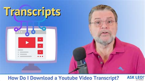 How to Copy YouTube Video Transcript 的图像结果