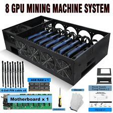 Buy New Listing Mining Rig Case for ETH BTC ZEC 8 GPU Mining Rig w/4 ...
