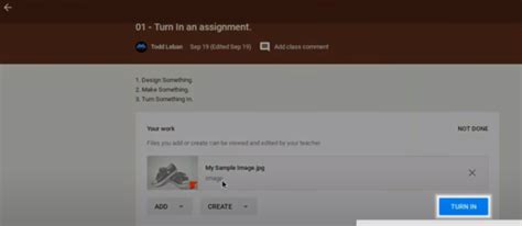 Image result for Google Classroom How to File Student Work
