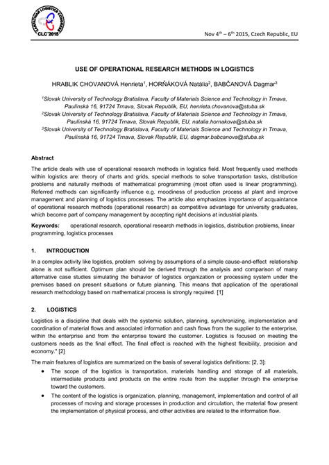 Operational Research Examples 的图像结果