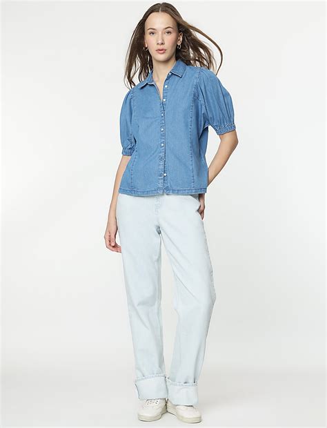 Buy Cotton Rich Spread Collar Shirt at Marks & Spencer
