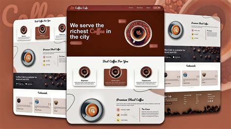 Image result for Coffee HTML