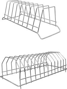 VRACKART Dish Drainer Kitchen Rack Steel Introducing (Pack of Two ...