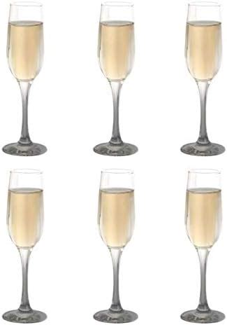 Buy CELLO Roma Borosilicate Glass Tumblers, Set of 6, 290ml each, Clear ...