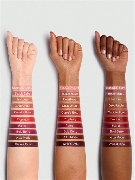 SHEGLAM Starlight Velvet Lipstick-Wine & Dine 10 Colors Shimmer Matte ...