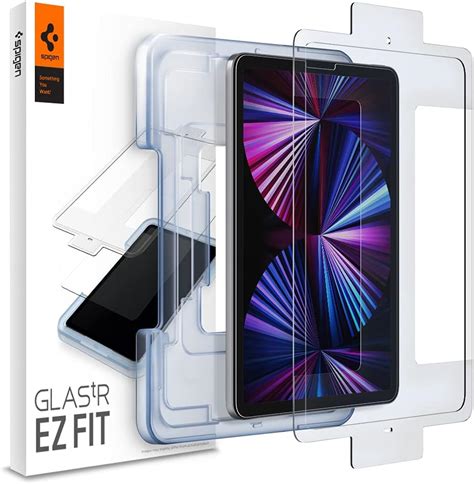 Spigen EZ Fit Tempered Glass Screen Guard Protector for iPad Pro 11 ...