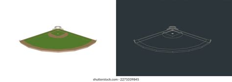 Baseball Field Line Drawing 的图像结果