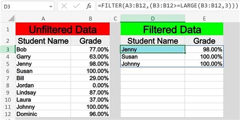 Image result for Max Filter Function Excel