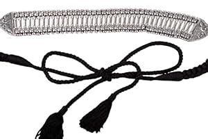 Buy Shyle 925 Sterling Silver Dori Kamarband/Waist Chain, Tattva Line ...