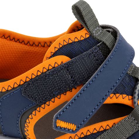 Kids’ Hiking Sandals MH150 - Blue/Orange QUECHUA | Decathlon