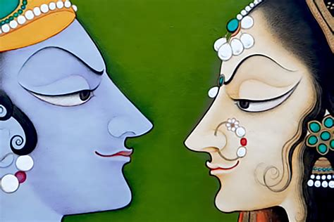 Radha and Krishna as Bani Thani – Bridge Bharat