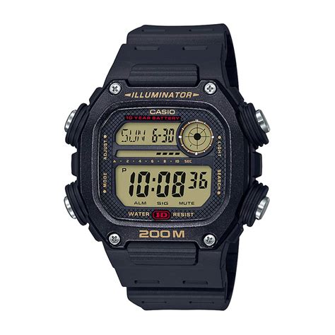 Buy Casio Digital Black Dial Men's Watch-DW-291H-9AVDF (I118) at Amazon.in