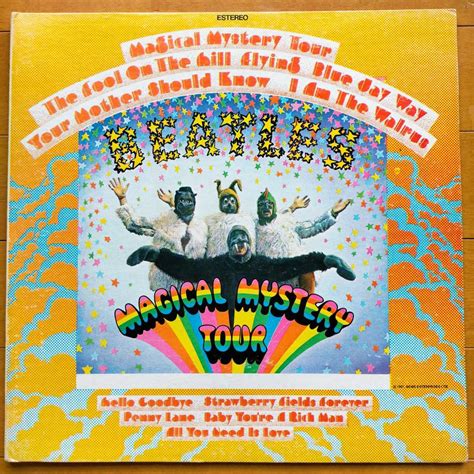 MEX盤 THE BEATLES MAGICAL MYSTERY TOUR マジカル ミステリー ツアー CAPITOL GREEN ...