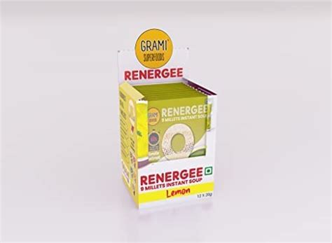 Grami Superfoods Renergee 9 Millets Instant Lemon Soup | Gluten-Free ...