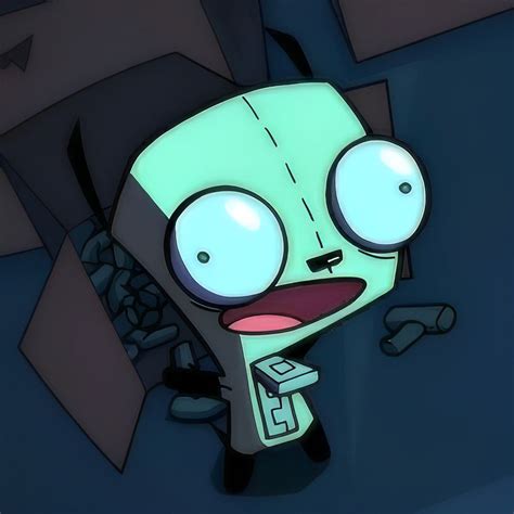 gir | invader zim | Invader zim, Scene pfp, Gir invader zim pfp