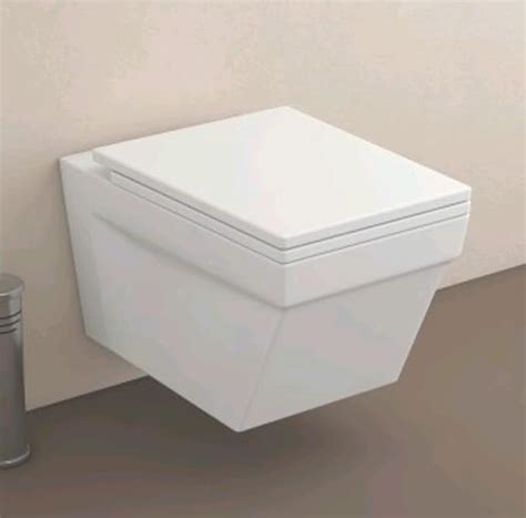 EROS TERA Ceramic Wall Mount/Wall Hung Water Closet Commode Western ...