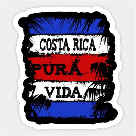 Costa Rica Pura Vida Sticker | Costa-rica | Pura vida, Costa rica, Vida