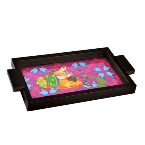 TEC Modern Mughal Lady Medium Tray : Amazon.in: Home & Kitchen
