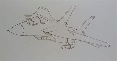 F 14 Sketch