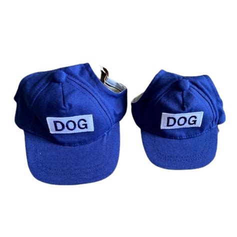 Dog Baseball Hat, Blue Dog - Chloe and Max