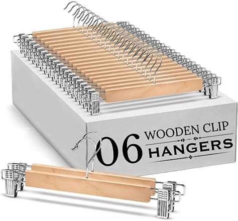 Improvhome Steel Cloth Hangers with Clips (Set of 6) : Amazon.in: Home ...