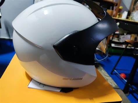 TVS Sport Classic Half Face Kids Helmet, Color: White - ISI Certified