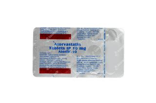 Atorfit 10 Tablet 15: Uses, Side Effects, Price & Substitutes