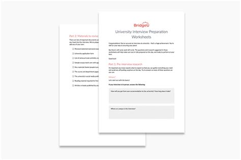 Interview Worksheet Academic Study 的图像结果