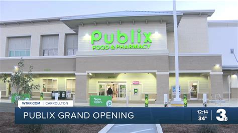 Carrollton opens Publix to the public