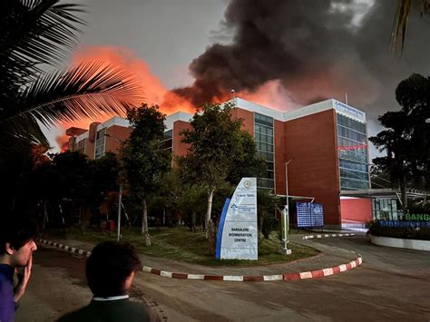Massive fire destroys 12 labs at Bangalore Bioinnovation Centre