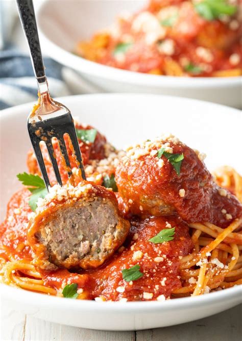 Italian Sausage Meatballs (Beef, Pork, Veal) - A Spicy Perspective