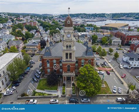 Gloucester City Hall in Cape Ann, Massachusetts, USA Stock Photo ...