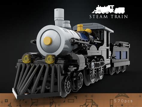 Image result for LEGO Custom Steam Train Tutorial