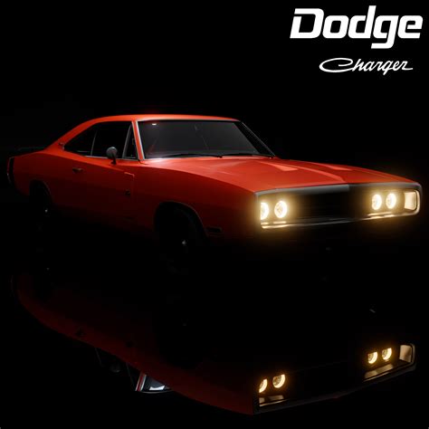 Open3DLab • Dodge Charger R/T 1970