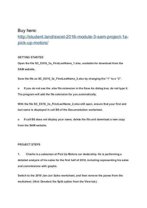 Image result for Excel Module 3 Sam Project 1A