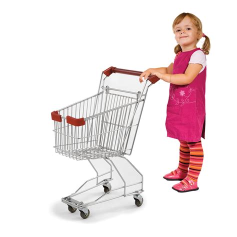 Grocery Shopping Carts for Sale: Realistic Child-Sized Metal Grocery ...