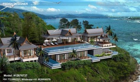 428 Storey House Design Manor Hall Exterior Paint Resort Villa Design ...