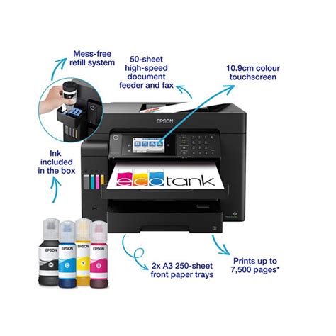 Multifunkcionalni inkjet štampač EcoTank ITS L15150 Epson PRI04879 ...