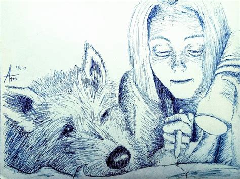 Opal dan Winn-Dixie - Gambar Sketsa