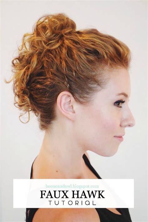 Image result for Messy Faux Hawk Fishtail Braid Tutorial