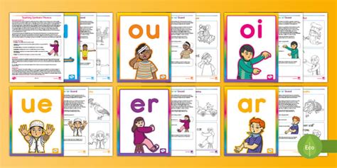 Twinkl Fun Phonics Activities Group 7 qu, ou, oi, ue, er, ar