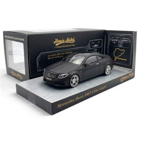 Howie Model 1:64 Mercedes-Benz AMG C63 S Coupe Diecast Model Car – Mat ...