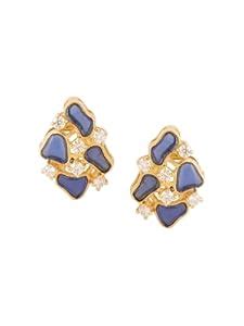 Buy Kicky And Perky 925 Sterling Silver Gold Plated Pear Stud Earring ...
