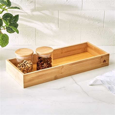 Buy Chef Special Edulis Bamboo Cutlery Organiser from Home Centre at ...
