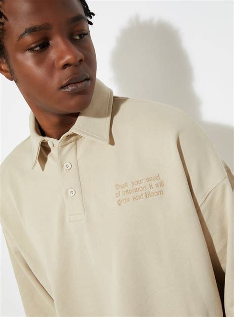 Buy URB_N Men Oversized Embroidered Sweatshirt Online at just Rs. 1499. ...