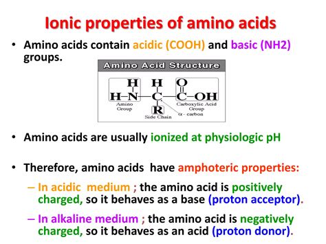 Characteristics and Properties of Amino Acids (AA) | PDF