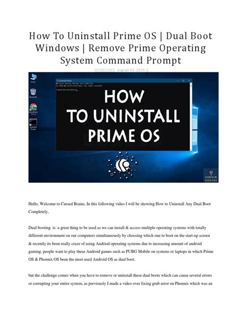 How to Remove Prime OS From Boot Menu 的图像结果
