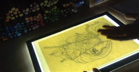 Image result for Using a Light Box for Drawing