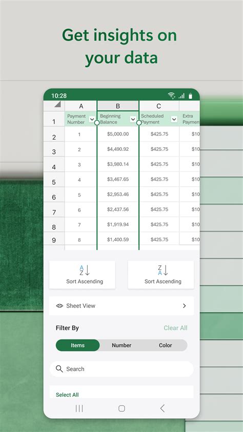 Microsoft Excel: Spreadsheets 16.0.18925.20074 (arm64-v8a) (nodpi ...